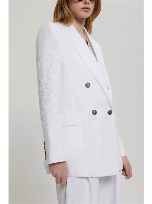 Giacca con ricami ERMANNO FIRENZE | D46EI021ES1MF01000010